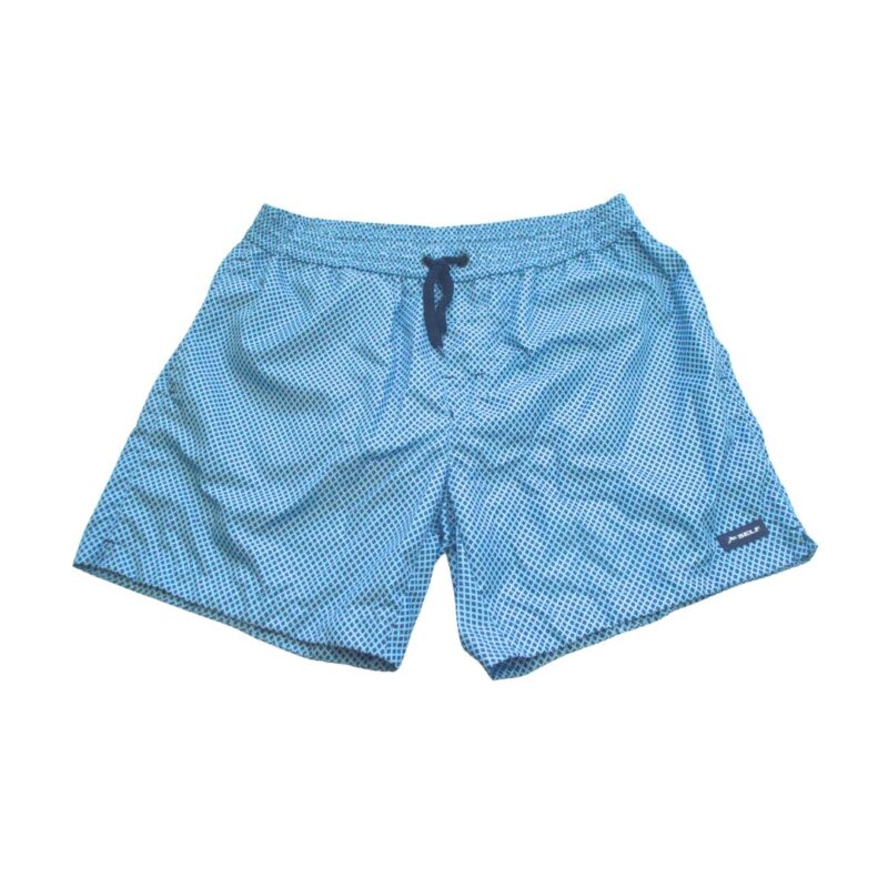 Self Swimming Pattern Shorts Men