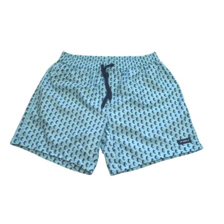 Self Swimming Pattern Shorts Men