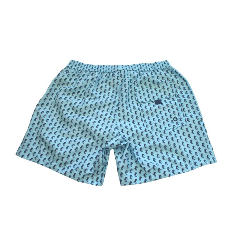 Self Swimming Pattern Shorts Men