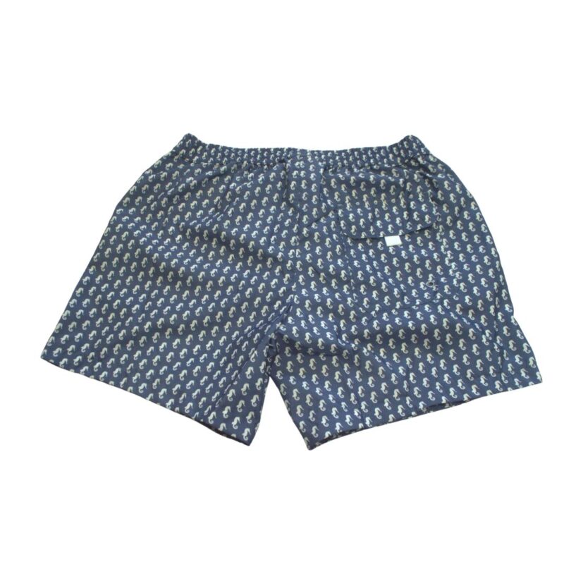 Self Swimming Pattern Shorts Men